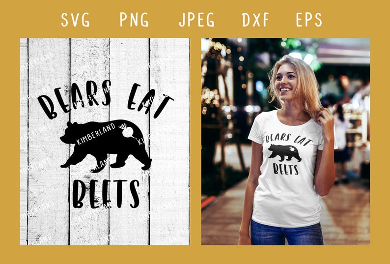 Bears Eat Beets The Office SVG PNG Clipart Vector Digital | Etsy