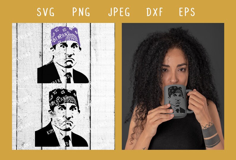 Prison Mike Michael Scott The Office SVG PNG Clipart | Etsy