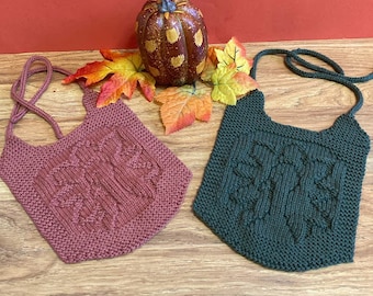 Turkey - Thanksgiving - Bib - Hand Knit