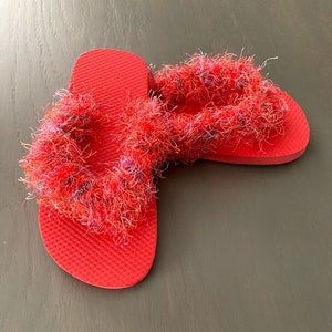 Fuzzy Fluffy Flip Flop - Child