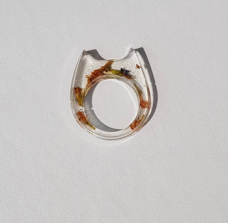 Gorgeous handmade resin Cat Rings