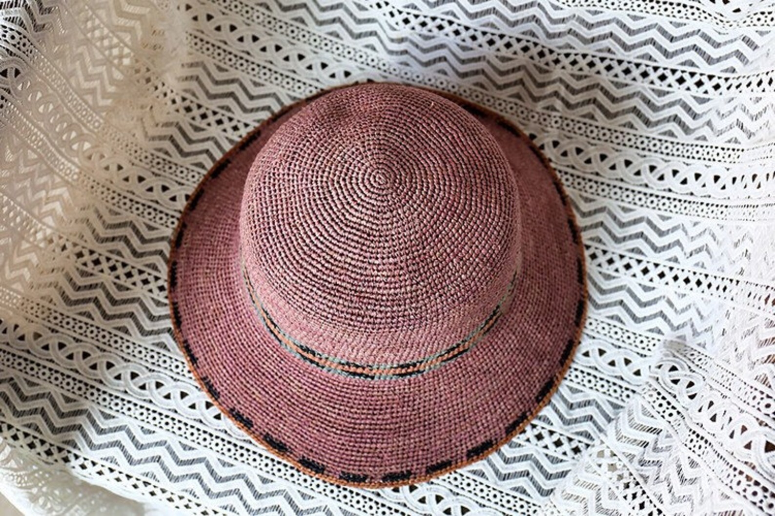Raffia Straw Hat for Women Straw Hat for Girl Sun Hat for Etsy Canada