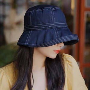 S M L Wide Brim Bucket Hat , Bucket Hat for Women, Sun Hat for Women,Summer Hat for Women, Beach Hat for Women, Foldable Hat,  Gift for her