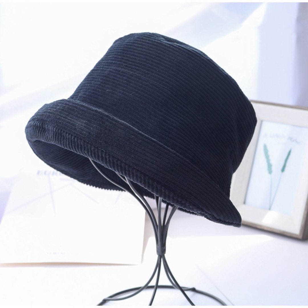 M Corduroy for Her Bucket Fall Girl, L Women Bucket Hat for Women, Bucket Hat Hat Etsy Oversized for Winter - Winter Women, for Gift Hat, XL