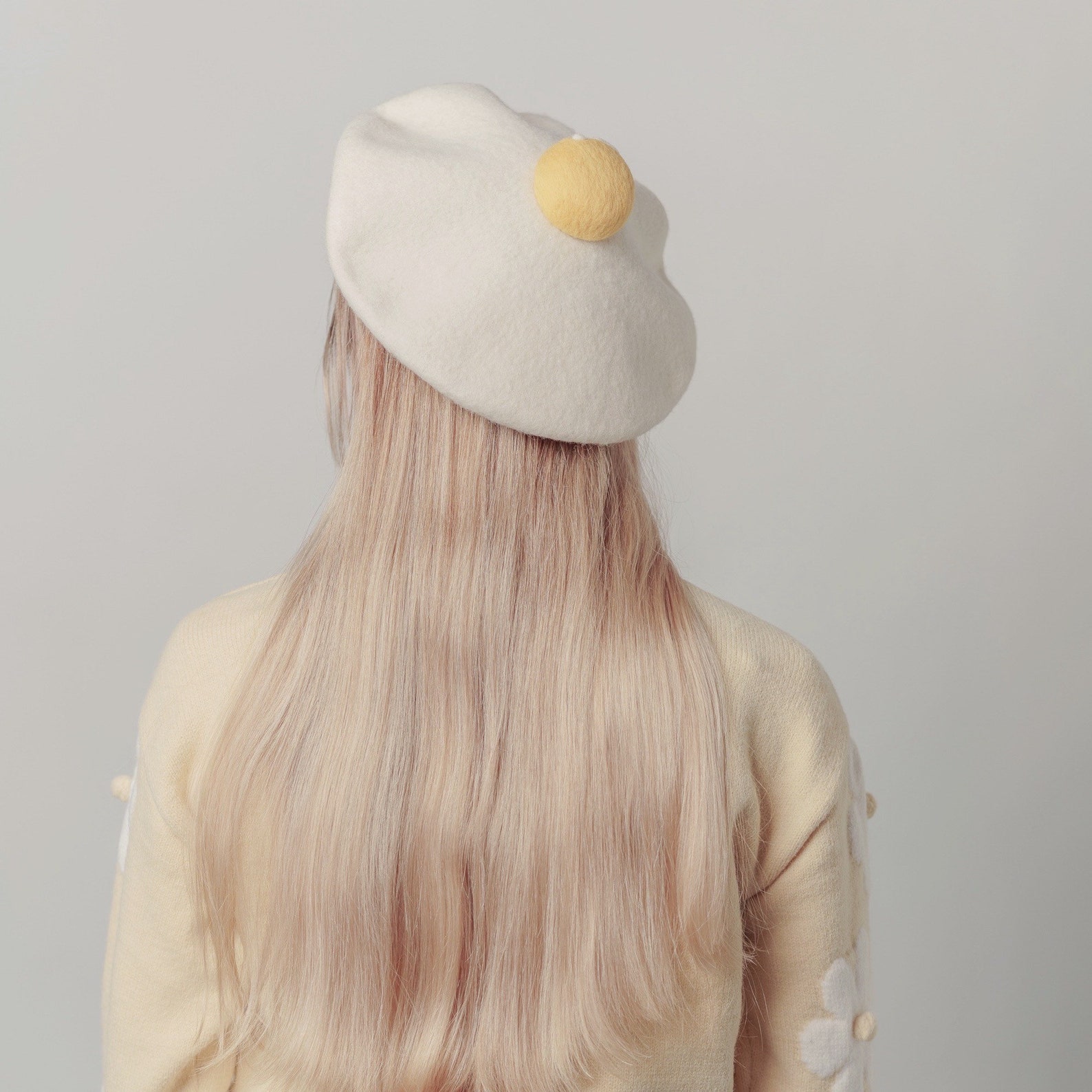 Women Kid Egg Berets Hat Spring Summer Fall Winter Hat for Etsy