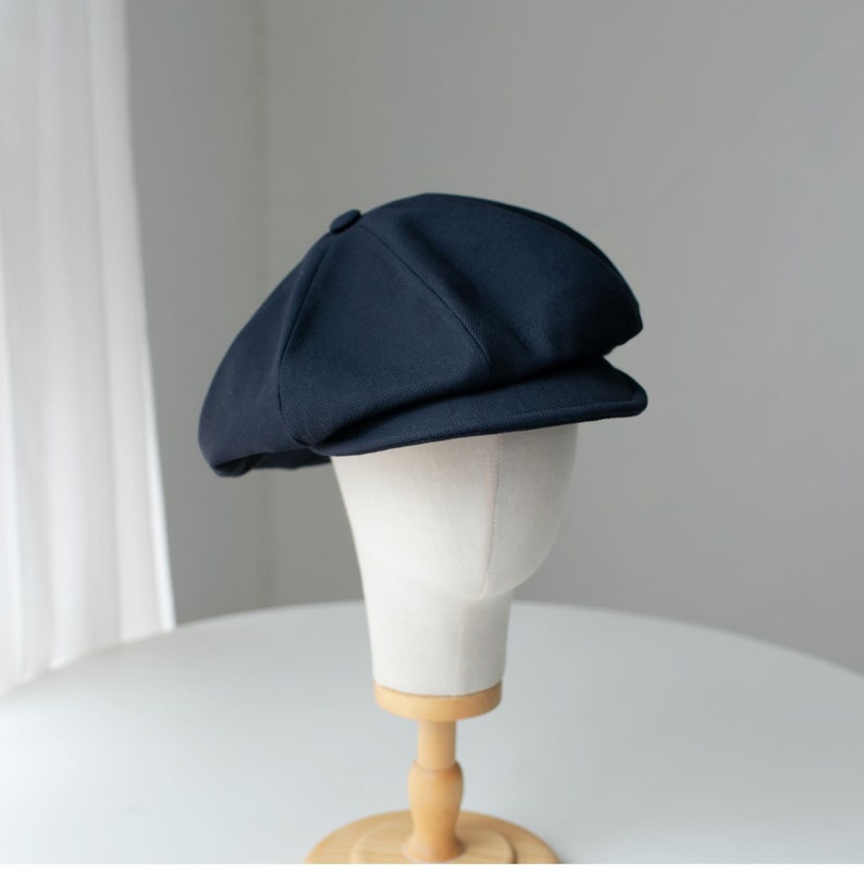 1930s Style Hats | Buy 30s Ladies Hats     Custom Made Oversized Newsboy Hat Slouchy Newsboy Cap Oversized Cotton Hat for Man/Women Handmade Newsboy Cap Hat Vintage Style  AT vintagedancer.com