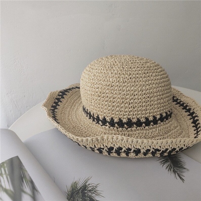 Oversized Straw Hat With Bow Tie Extra Large Straw Hat for - Etsy Canada