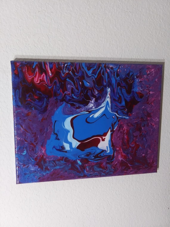 Original Acrylic Contemporary Art Fish Painting