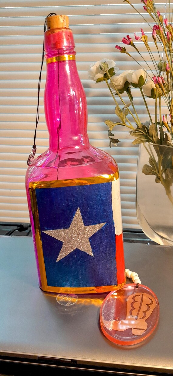 Large Texas Glass Wind Chime