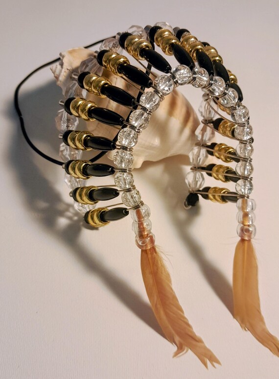 Beaded Headdress - Multi Color