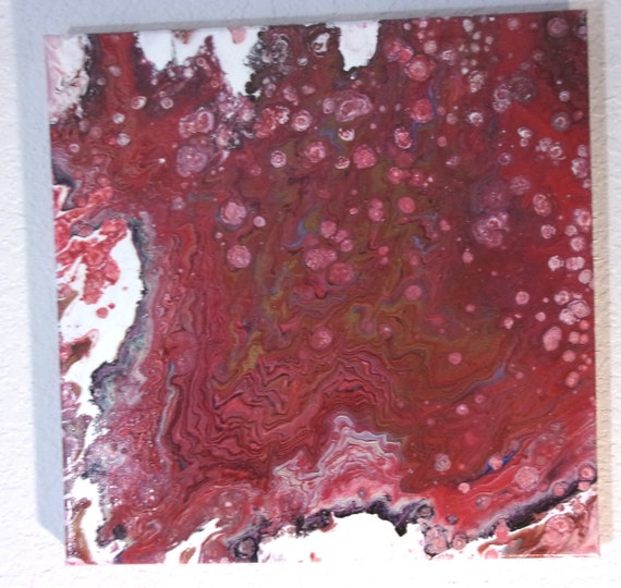 Original Acrylic Contemporary Art Painting with Cells