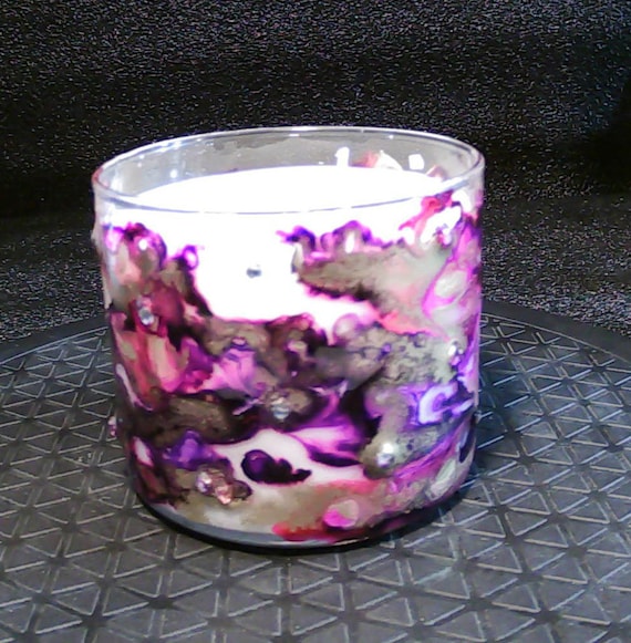 16oz Soy Candle Vanilla Scented / FREE Shipping / Handmade / Home Decor