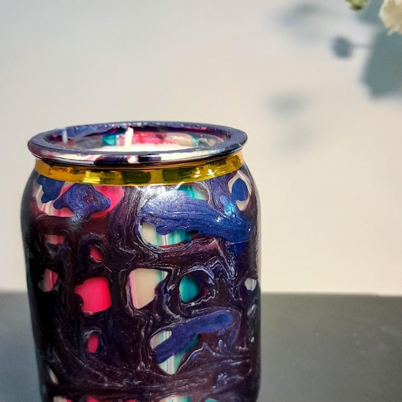 24oz Soy Candle Vanilla Scented / FREE Shipping / Handmade