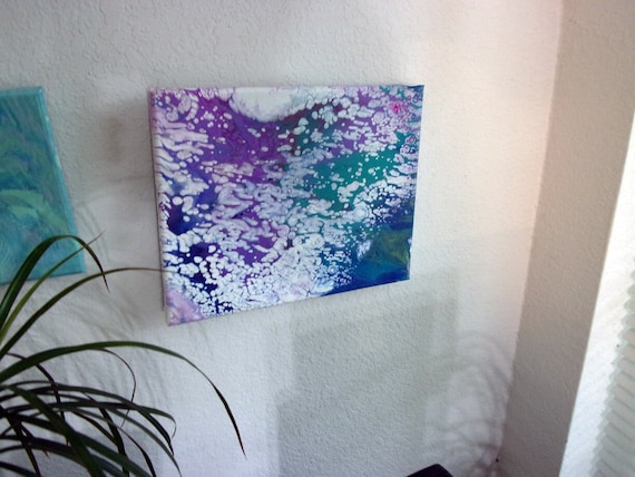 Sea Plankton Acrylic Painting