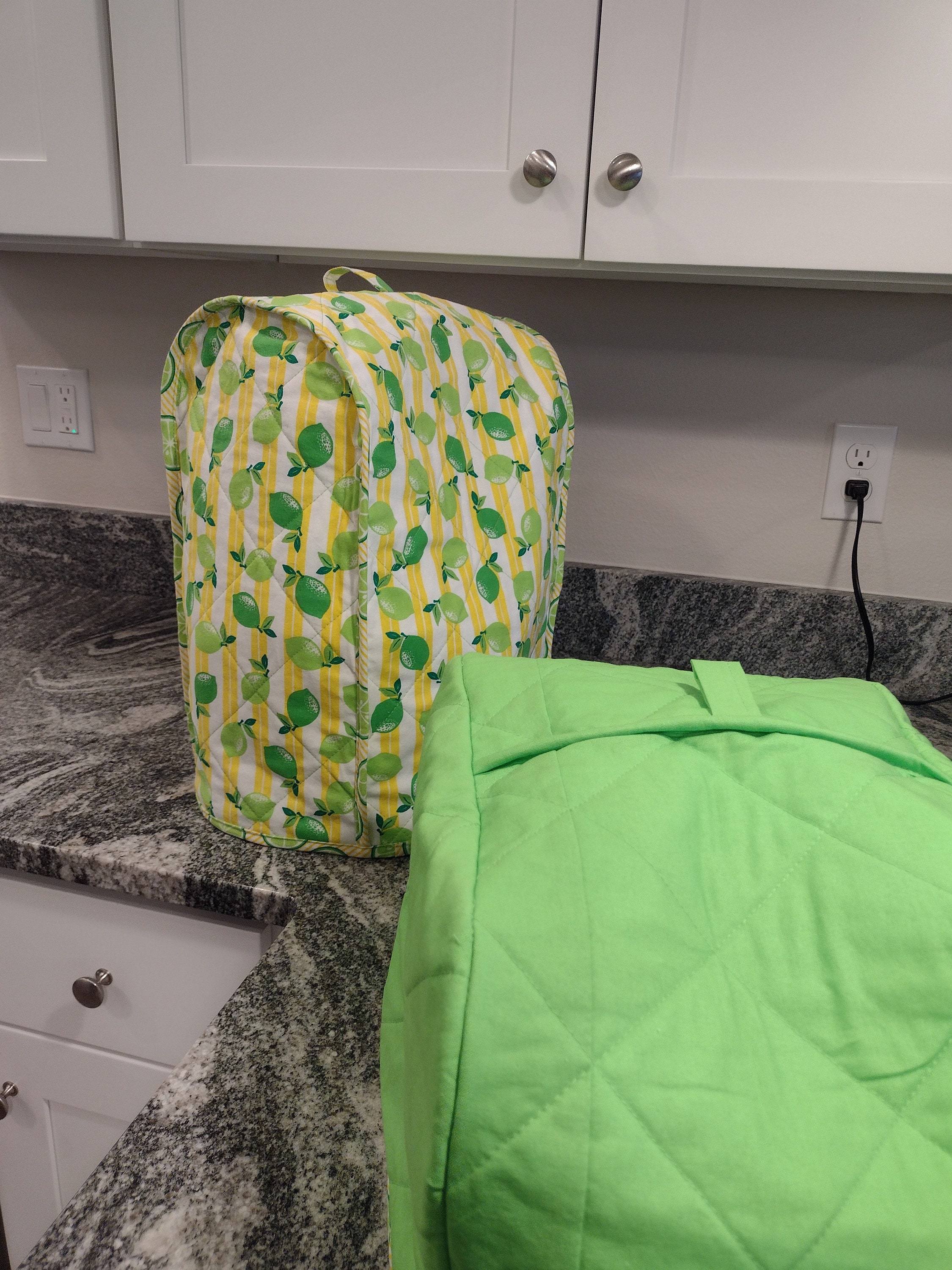 Lime Green Toaster Cover, 4 Slice, Quilted/reversible, Handmade, Washable,  Unique, Appliance Covers, Kitchen Accessories, Matched Set 