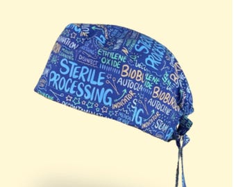 Gorro quirúrgico con cierre de lazo, gorro quirúrgico, regalo para médico, gorro quirúrgico divertido, opción de gorro quirúrgico personalizado, gorro quirúrgico unisex, gorros quirúrgicos DK,