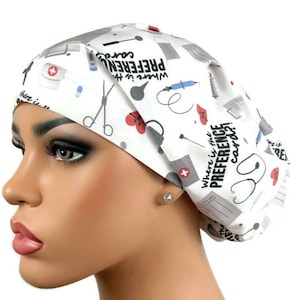 Gorros quirúrgicos: gorro quirúrgico, gorro quirúrgico divertido, gorro quirúrgico quirúrgico, gorro quirúrgico europeo, gorros quirúrgicos DK, ¿Dónde está la tarjeta de preferencias?