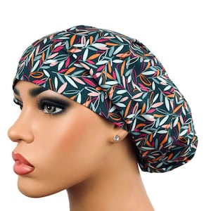 Scrub Hat for Women, Euro Surgical Cap, Nurse Scrub Hat, Healthcare Workers Hat, OR Bouffant, DK Scrub Hats, Minty Green