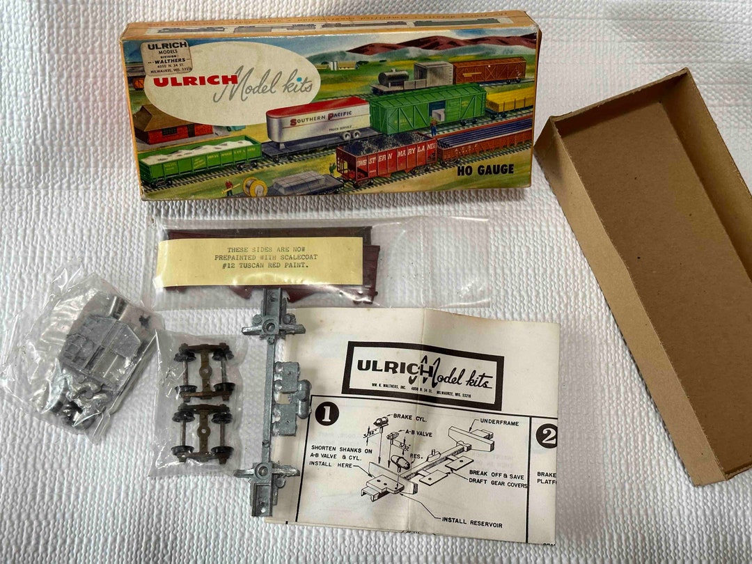 Kit Ulrich Vintage ULRICH Model Kits Y124SLSF Offset Side Hopper Kit - Etsy