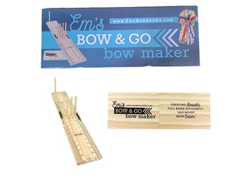 Em's Bow and Go Wooden Bow Maker