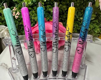 Nurse RN BSN Gift Glitter Pens | InkJoy Glitter Pen | Personalizable Nurse Gift