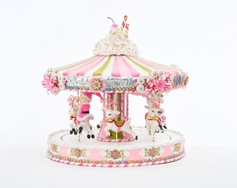 Katherine's Collection Sweet Christmas Carousel