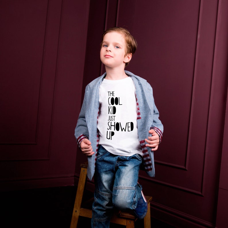 Girls T-Shirt Unique Personality Kids Boys Be Different