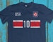 Vintage Look USA Soccer Jersey, Personalised Mens, Womens & Youth Shirt Gift #188 