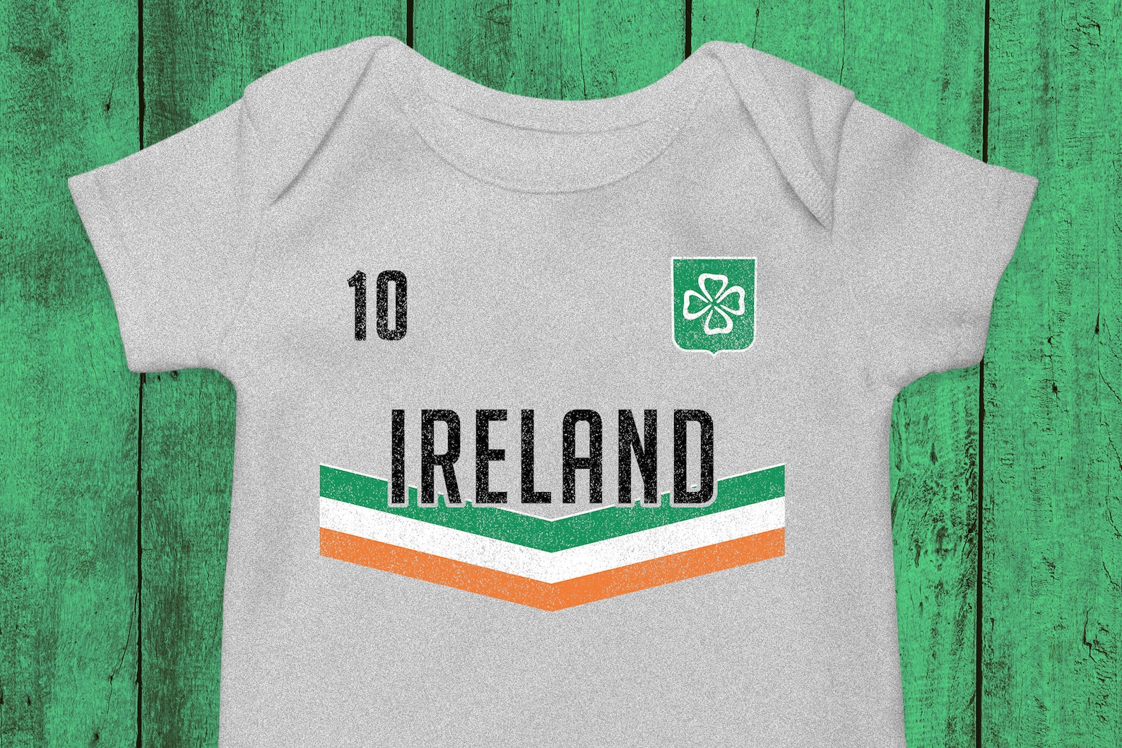 Personalised Ireland Baby Onesie Soccer & Rugby Baby Clothes Etsy