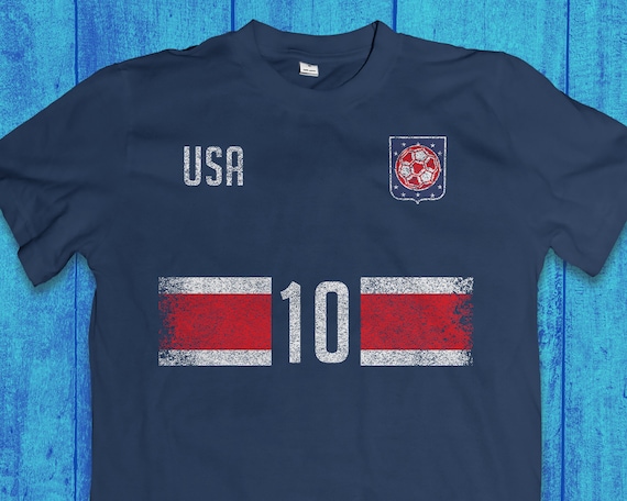 retro usa soccer jersey