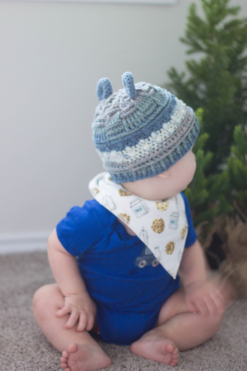 Baby Bear Beanie Teddy Bear Bear Hat for Toddlers Textured Baby Hat Toddler Bear Hat Crochet Baby Bear Hat Bear Hat with Ears