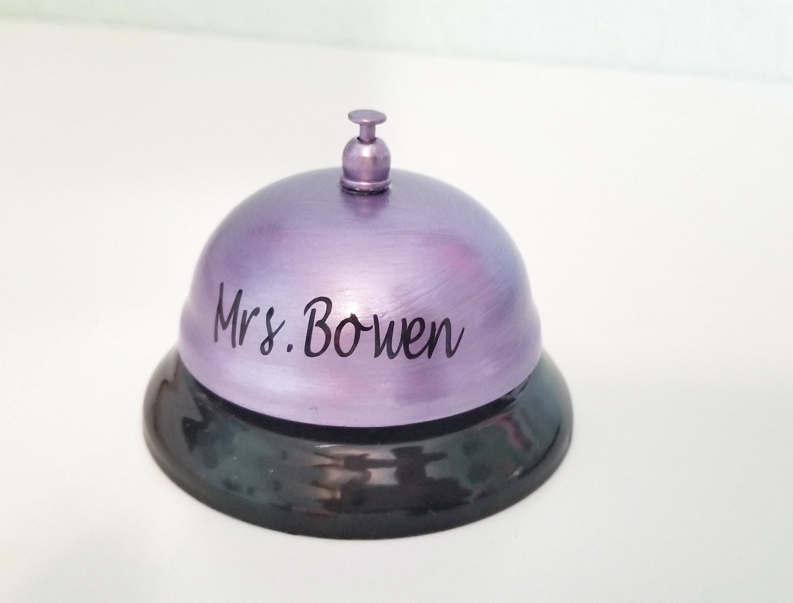 Personalized Teacher Classroom Call Bell with Name /Customize Etsy