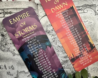 TOG Fae Fantasy Tandem Read Bookmarks Inspired Bookmark, Book Club Bookmark, Cute Bookmarks, Romance Bookmark, Bookworm Gifts, Book Lovers