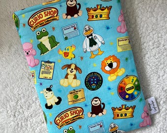 Custodia per iPad/tablet ispirata ai videogiochi sugli animali degli anni 2000