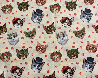 Pochette livresque Cute Kitten Heads/couvercle pour iPad/tablette/Kindle