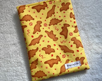 Dinosaur Chicken Nuggies Bookish Sleeve/iPad/Tablet Cover