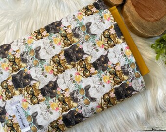 Funda libresca para gatos apilados / iPad / Tablet