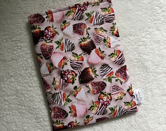 Sweet Strawberries Bookish Sleeve/iPad/Tablet Cover