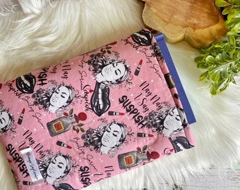 Murder, Mystery and Make-up Inspired Bookish Sleeve/iPad/Tablet Cover