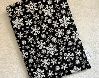 スカルスノーフレークブックスリーブ/iPad/タブレット/Kindleカバー
