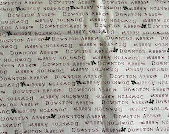 Red Downton Abbey Christmas Words Inspired Bookish Sleeve/iPad/Tablet Cover