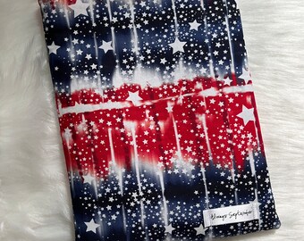 Stripy Stars Bookish Sleeve/iPad/Tablet Cover