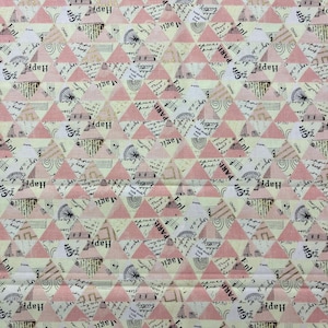 Geometric Pink Triangles Bookish Sleeve/iPad/Tablet / Kindle Cover