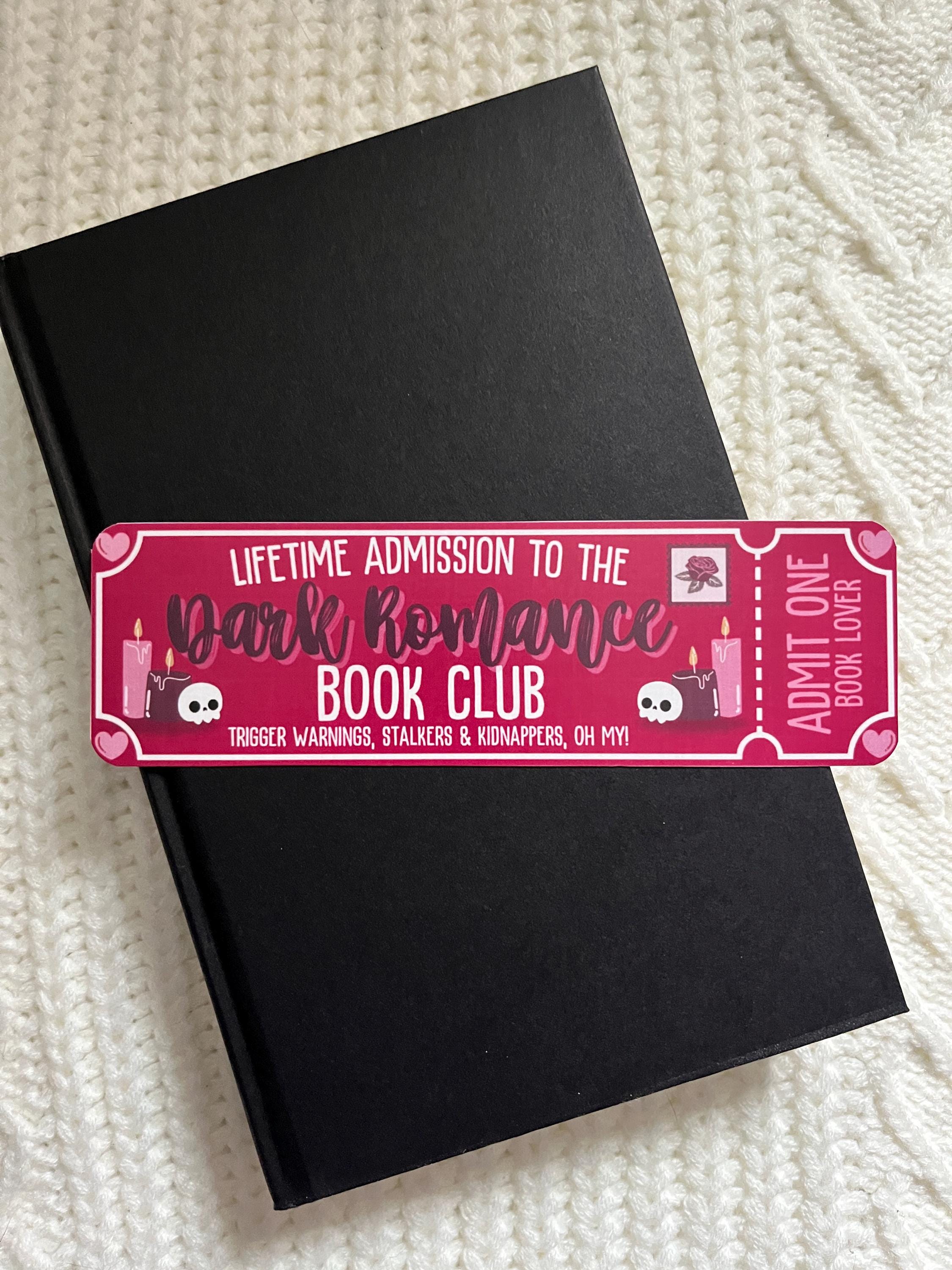 JSRQT Paper Bookark Book Clubs Ticket Arkers Funny Cute Page Clips
