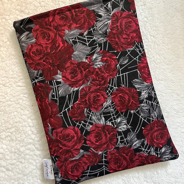 Dark and Broody Rose Romance Bookish Sleeve/iPad/Tablet/Kindle Cover