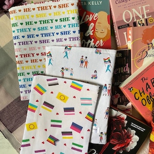 Read with Pride | LGBTQ2S+ Inspired Bookish Sleeve/iPad/Tablet Cover