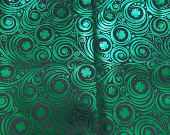 Metallic Shamrocks Bookish Sleeve/iPad/Tablet Cover