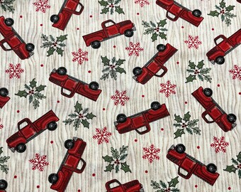 Happy Holidays Red Truck Bookish Sleeve/iPad/Tablet Cover