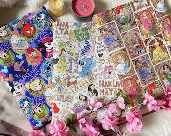 Magical Wonderland | Princess | Fantasy Mascots Inspired Bookish Sleeve/iPad/Tablet Cover