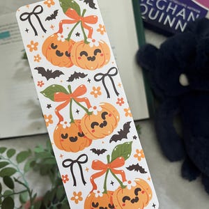 Cute Pumpkin Bunches Inspired Bookmark, Book Club Bookmark, Cute Bookmarks, Romance Bookmark, Bookworm Gifts, Book Lovers